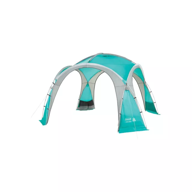 Coleman Event Dome Shelter Pavillon, 450x450cm, blau-türkis