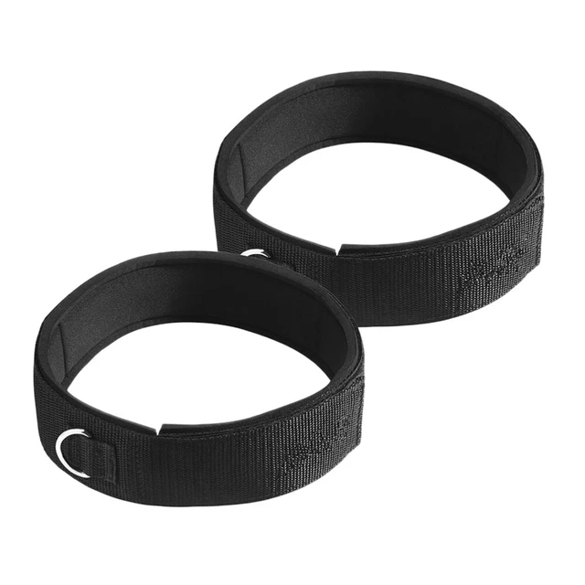 1 paio cosce strap neoprene imbottito gambe fitness polsino regolabile