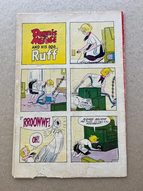 DENNIS THE MENACE and his dog Ruff #1 1961 The Hero (Hallden/Fawcett