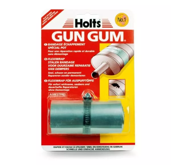 Holts Gun Gum Flexiwrap für Auspuffsysteme Länge 80cm Breite 11,4cm asbestfrei