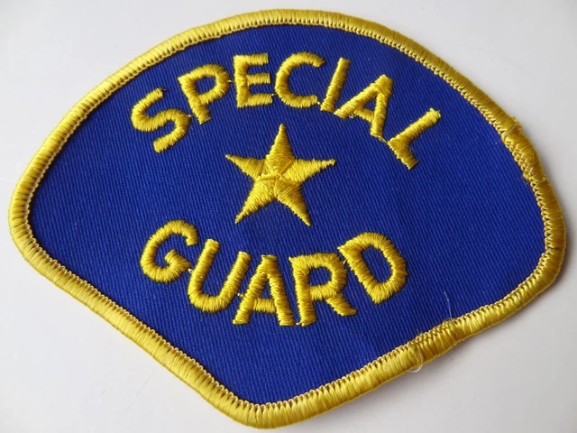 SPECIAL GUARD Patch - 4 1/2 inches x 3 1/4 inches