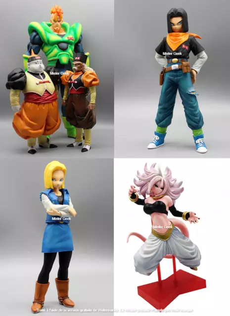 Anime Dragon Ball Figure ANDROID 16 17 18 19 20 Statue PVC Action Figures  Collection Model Toys for Children Gifts