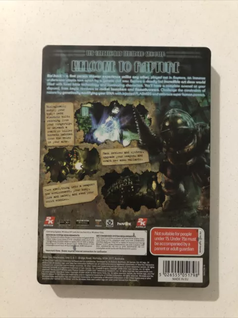 BioShock - SteelBook Limited Edition | Windows PC DVD-ROM Game | Free Postage 2
