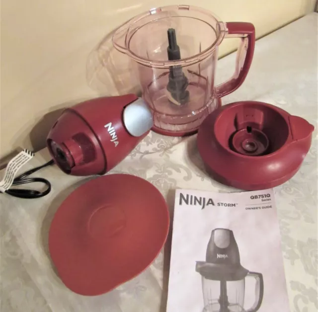 Ninja Storm Food Processor Blender Master Bowl 450W Motor Power