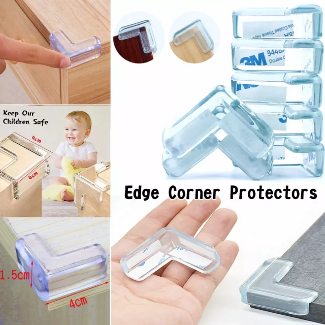 Proofing Safety Glass Desk Furniture Table Edge Corner Cushion Guards Protectors