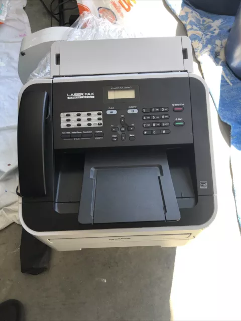 Brother FAX 2840 IntelliFax High Speed Laser FAX Machine Printer Copier low page