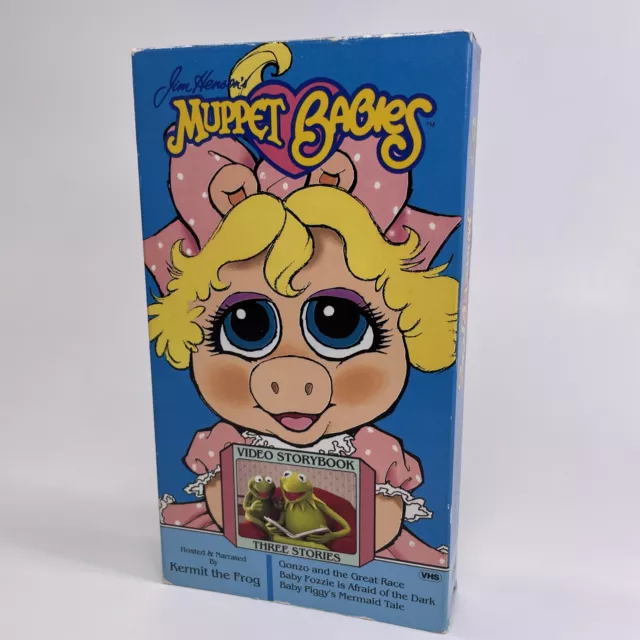 MUPPET BABIES (VHS, 1988) Children's Animation, Jim Henson, Jeffrey ...