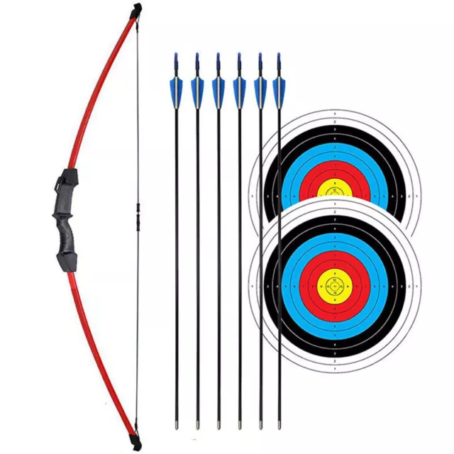 15lbs Archery Kids Bow & Arrows Takedown Recurve Bow Set Outdoor Hunting Target