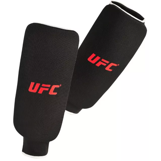 Paratibie Cotone Ufc Elastico Shin Guard Muay Thai Boxe Kick Boxing Paratibia