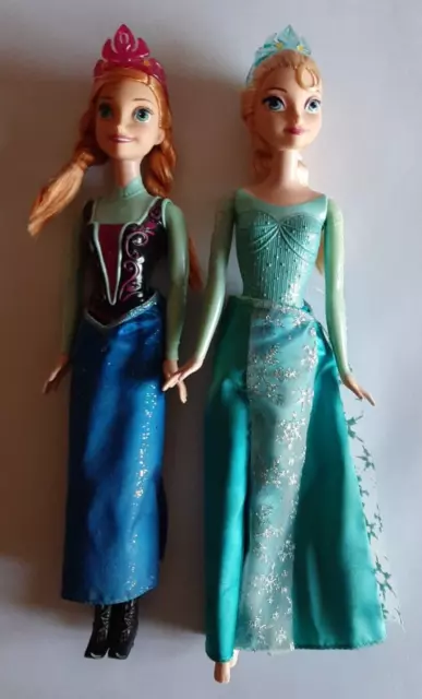 Disney Lotto 2 Poupées Frozen - Anna + Elsa - B303