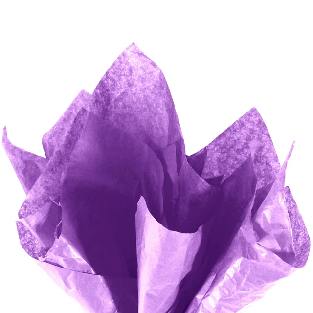 Gift Wrap Tissue Paper Purple 20"x26" for Gift Bag Wedding Party 20 Sheet