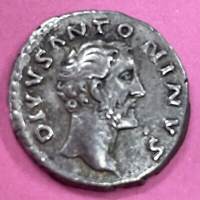 Monnaie Republique Romaine Denier Argent Antonin Le Pieux Rome 161 S1191 #1082