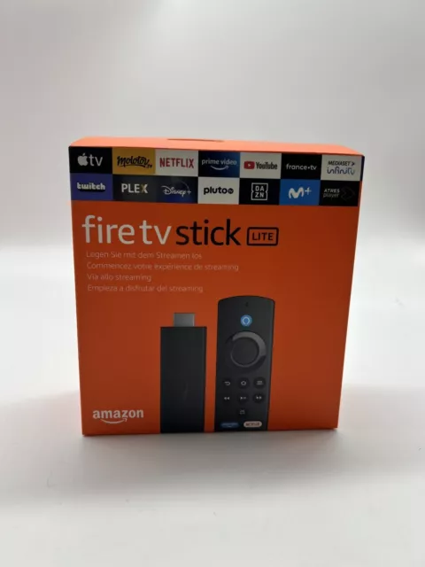 Amazon Fire TV Stick Lite (2. Generation) HD-Streaminggerät - Schwarz NEU✅✅