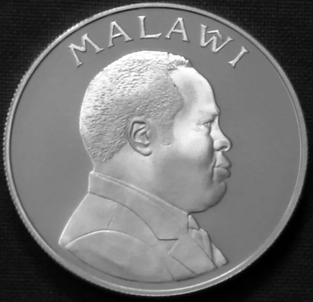 Malawi 5 kwacha silver proof 1995 United Nations 50th Anniversary KM#23a .925Ag 2