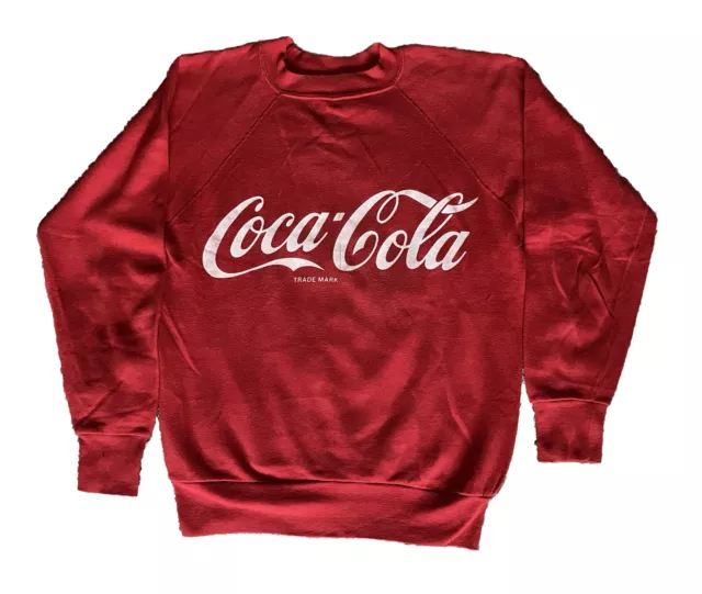 Pull Sweat Coca-Cola Collector Coke Sweatshirt Sweater / Retro 80's 90's Vintage