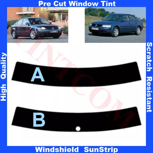 Sonnenblendstreifen VW Passat B5 Limousine 4-Türen  1997-2005 5%-50%