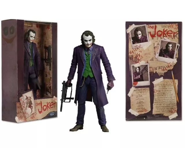 The Joker - Figura de Acción Joker tamaño 18 cm. Batman New Action figure w.box