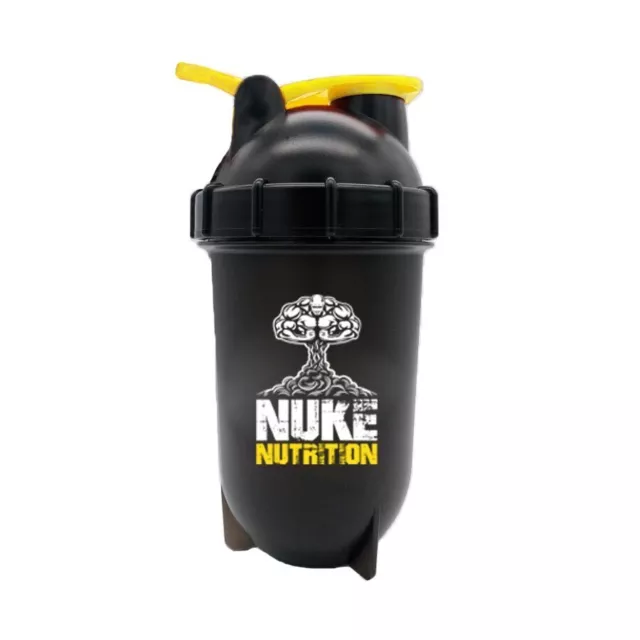 Nuke Nutrition Proteína Coctelera Gimnasio Botella Agua Batidora Taza SPORTS