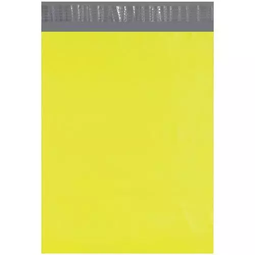 Myboxsupply 12 x 39.4cm Jaune Poly Expéditeurs, 100 Par Étui