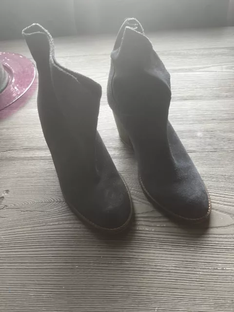 NINE SAVANNAH MILLER Black Boots Size 5 12.00 PicClick UK
