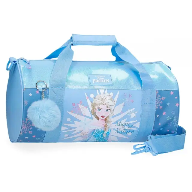 Borsa Borsone Frozen Elsa Disney Da Viaggio Palestra Cm. 41 - 2943021