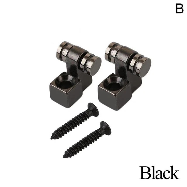 Black Electric Guitar Roller StRings Trees with Screws of 2 Improved StRing H0M1