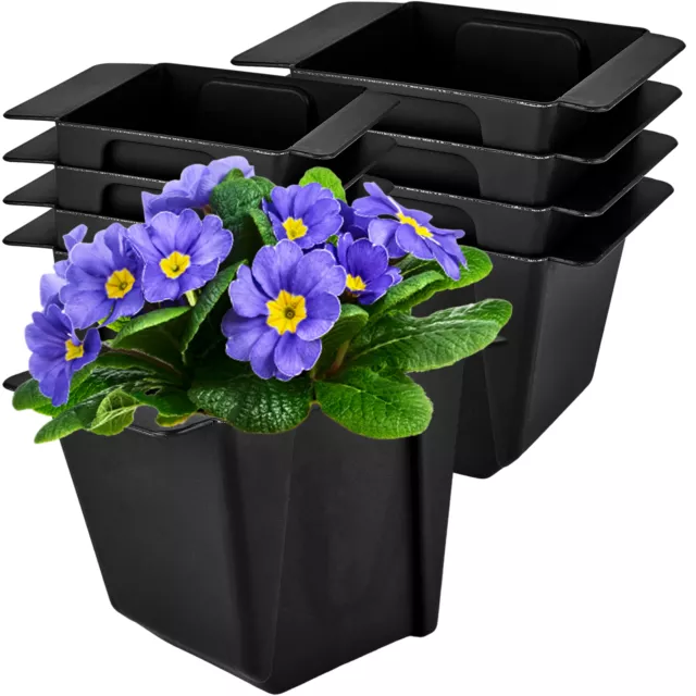 Pflanzkasten 8er Set Paletten Blumenkasten Pflanztopf Balkonkasten Europalette