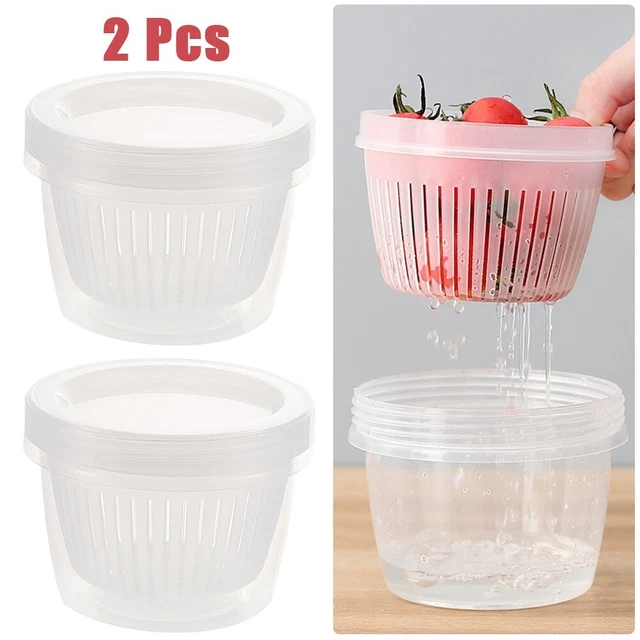 Caja de almacenamiento caja caja de almacenamiento de alimentos caja fresca ajo cocina refrigerador PP