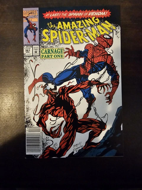 Amazing Spider-Man 361-363! NM / M. 1st Three Carnage appearances! 2 #362