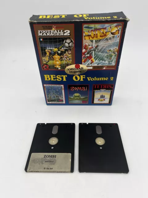 COMPILATION: BEST OF VOLUME 2 (1989) UBI SOFT ★ AMSTRAD CPC 6128 ★ Disquette 💾✅ COMPILATION: BEST OF VOLUME 2 (1989) UBI SOFT ★ AMSTRAD CPC 6128 ★ Disquette 💾✅