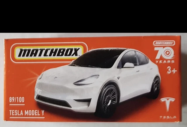 Matchbox 2022 - Tesla Model X - White - 59/100 - Ships Bubble Wrapped in a Box