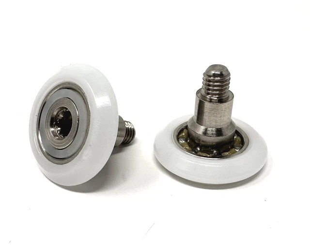 ROTELLE X BOX Doccia 8pz Cuscinetti Box Doccia 25 Mm Rotelline X Porta Scorrevol EUR 15,54 - IT