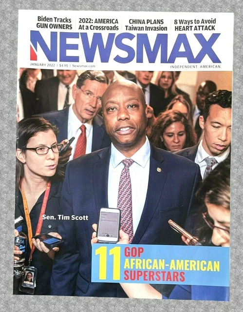 NEWSMAX MAGAZINE JAN 2022 £9.42 - PicClick UK