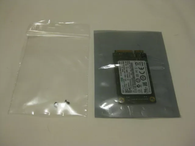 GENUINE Dell 256GB Mini-PCIe mSATA SSD SK Hynix SH920 - M5PCC with Screws