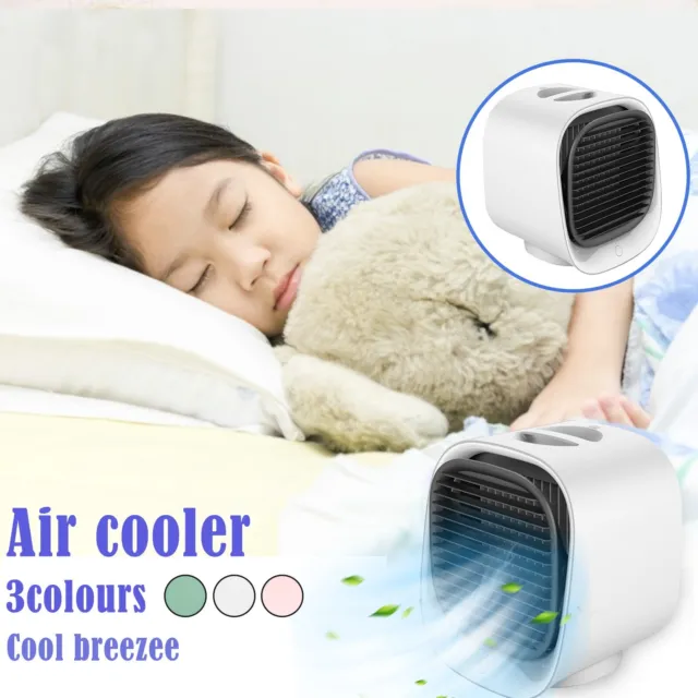 Desktop Air Conditioner Fan Usb Small Cold Air Purifying Humidifying Air Cooler