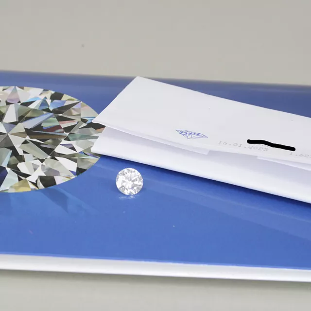 1 bianco fine brillante 1,62 ct (G)/si1 con esperienza