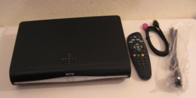 Sky+HD Box with Remote, Power & HDMI Cables, Untested