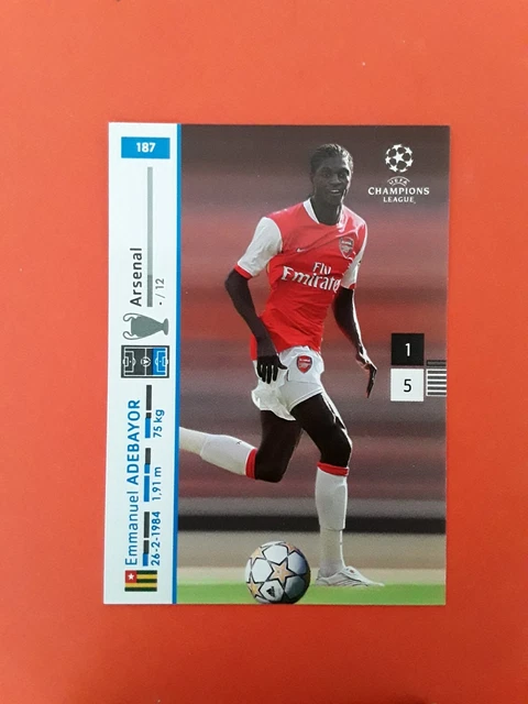 La carrière d'Emmanuel Adebayor en images