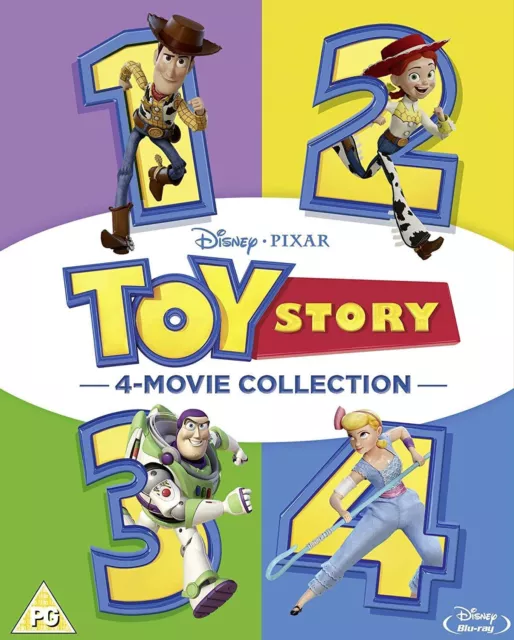 Toy Story 4 Movie Collection 1-4 "  Blu-Ray Boxset " Brand New & Sealed