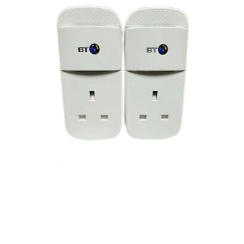 2 X BT Mini Connectors v2 VERSION 2 1000Mbps 1GB Powerline Adapters