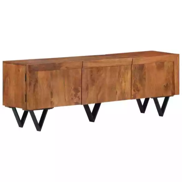 Mangoholz Massiv TV Schrank HiFi Fernsehschrank Lowboard Fernsehtisch vidaXL