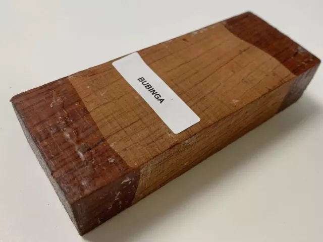 Bubinga Messer Maßstab / Werkzeug Griff Turning Wood Blank Holz Block 5 " x 1-1/ 2
