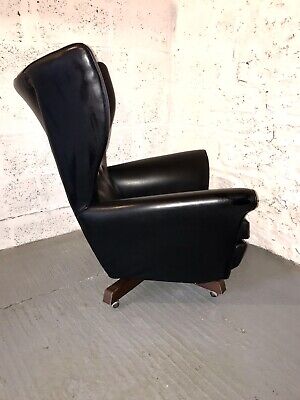 Vintage Retro G Plan Blofeld Arm Chair Black Mid Century Modern 6250 Rare 5