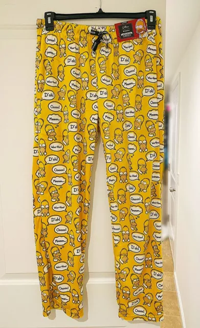 The Simpsons Homer Simpson Mens Large Pajama Pants