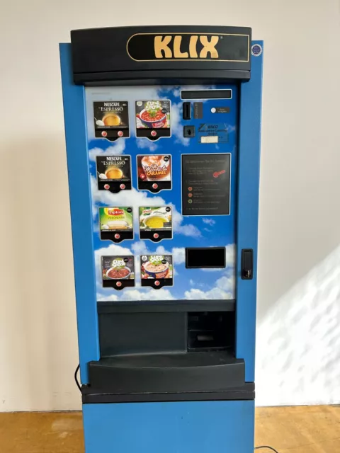 Klix Heißgetränkeautomat/Kaffeeautomat mit Münzschaltgerät, Variante: GER HOT 2