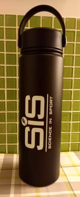 Sis Science In Sport Hydro Flask Water Bottle Protein Shaker 750Ml Matte Black