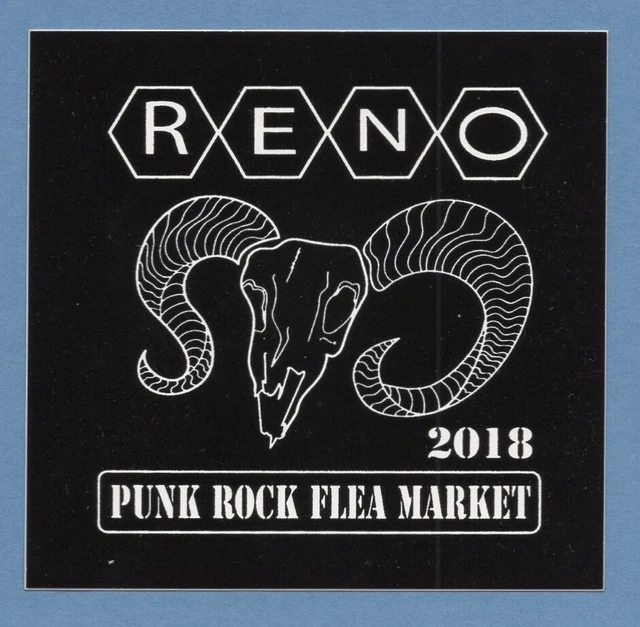 2018 RENO PUNK ROCK FLEA MARKET Sticker 4.99 PicClick