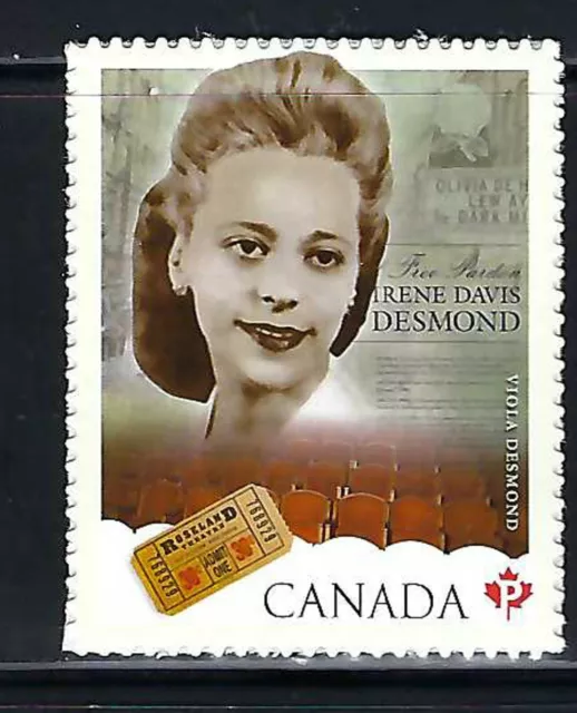 Canada - Scott 2521 - Vfnh - From Booklet - Black History Month - 2012