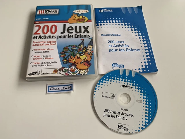 200 Jeux Et Activités Pour Les Enfants (2-5 Ans) Sur PC - Jeu Familial En Français