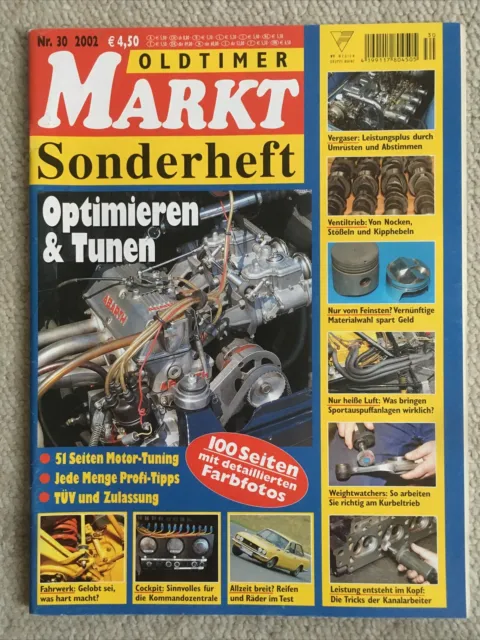 Oldtimer Markt Sonderheft 30/2002 Optimieren & Tunen